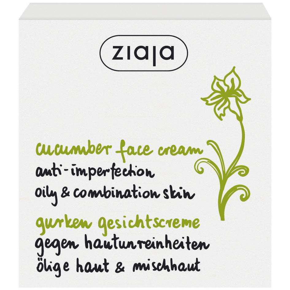 Ziaja – wholesale Facial moisturiser – Ziaja Cucumber Face Cream 50Ml1