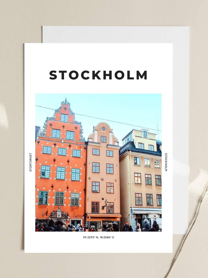 Impresión del «Imperio de Suecia» de Estocolmo para venta al por mayor de The Travel Edit