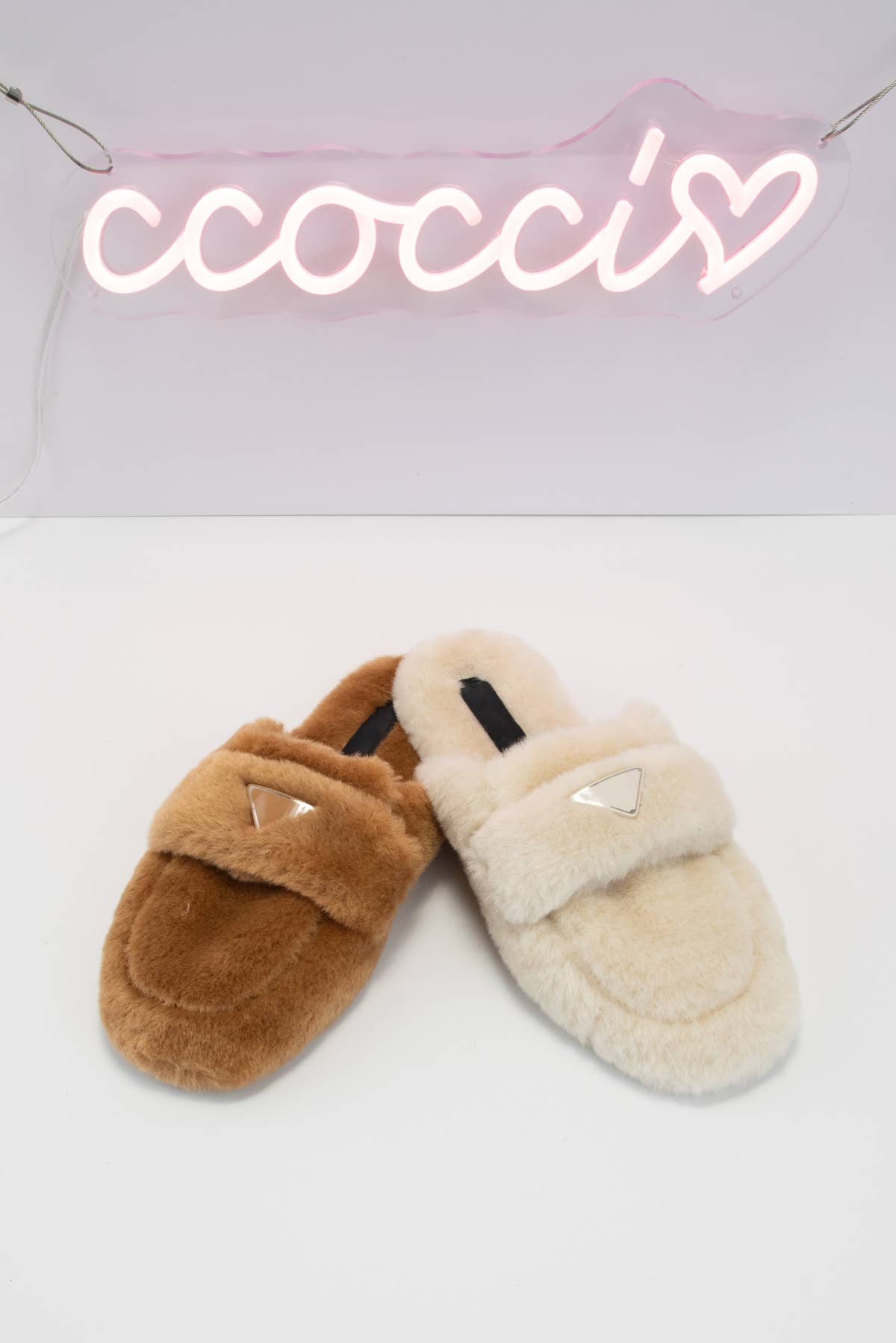 CCOCCI - Vendita all'ingrosso Pantofole - Donna - SOULMATE-01, PANTOFOLA INTEGRALE CON FODERA IN PELLICCIA ECOLOGICA6