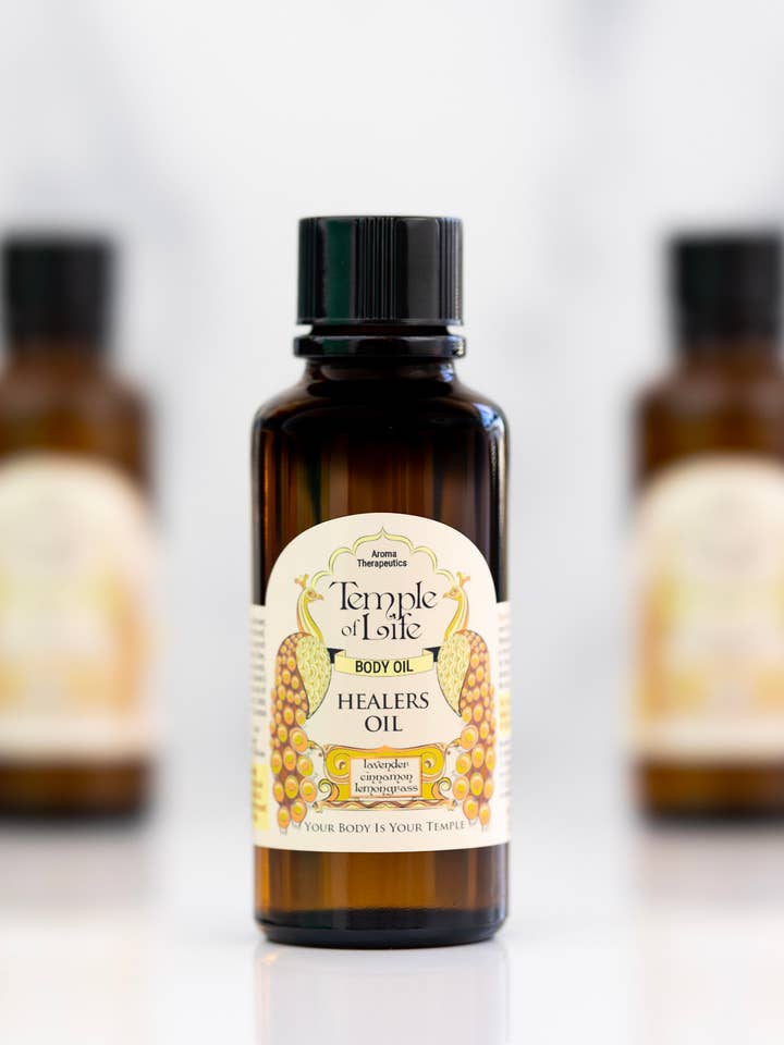 Body Oil | Healers Oil | Apothecary Oil | Warmth + Repair for wholesale by Temple of Life Oils & Perfumes