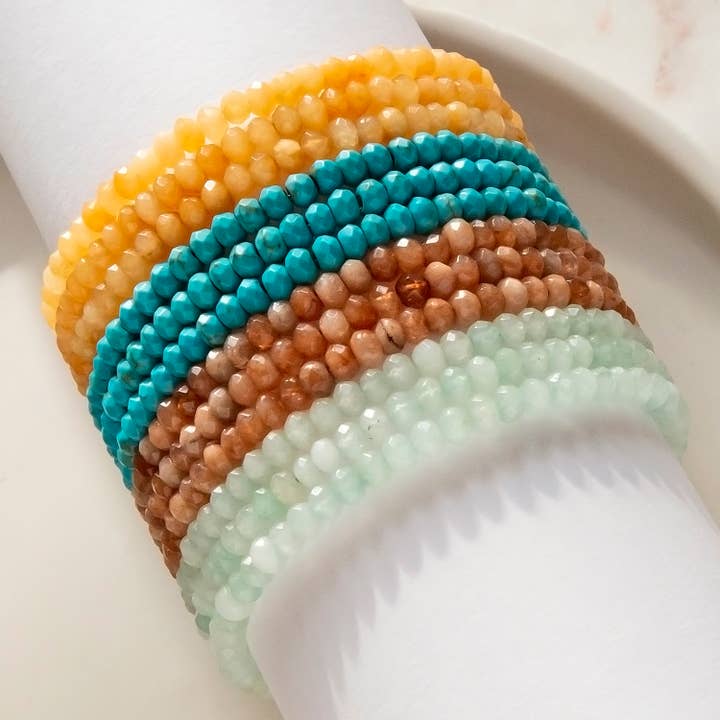 crystal beaded toggle wrap for wholesale by Marlyn Schiff