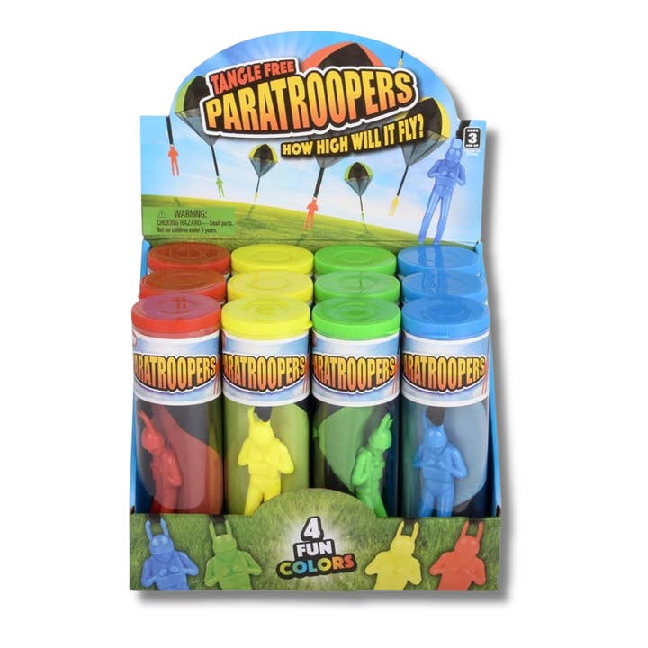 JSBlueRidge Toys - Wholesale Classic toy – Kids - Mini Flying Parachute Funny Kids Toy- Assorted7