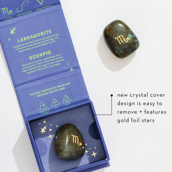 RCS Gifts - Wholesale Spiritual Stone/Crystal - Zodiac Crystal Boxed Set Assortment1