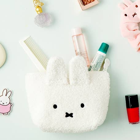 Trousse Multi-Usages Douillette et Moelleuse Miffy Face pour la vente par K-Wonderland