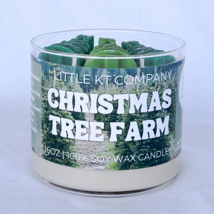 Christmas Tree Farm Candle Wholesale for wholesale by Little KT Company