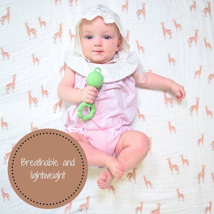 LollyBanks – wholesale Swaddle – Baby – Stand Tall Baby Muslin Cotton Blanket2