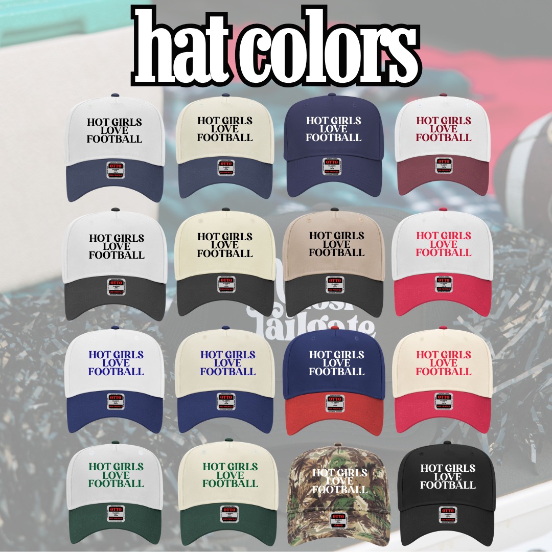 Ruby Moon - Wholesale Trucker Hat - Women's - Hot Girls Love Football- Embroidered Hat - Game Day Hat7