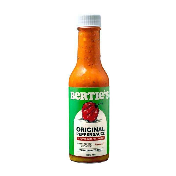 REMOVED BRAND - Vendita all'ingrosso Salse piccanti - Bertie's salsa al pepe originale
