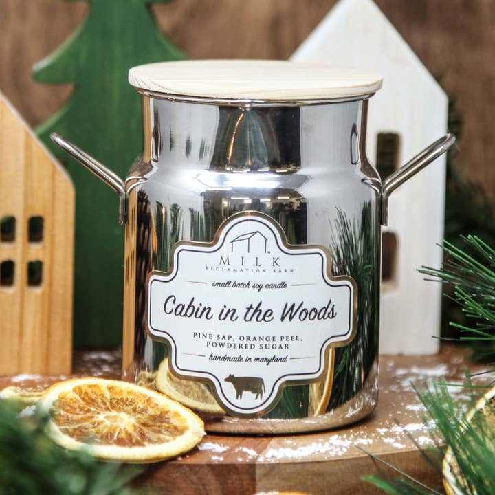 Milk Churn Cabin in the Woods for wholesale by Milk Reclamation Barn