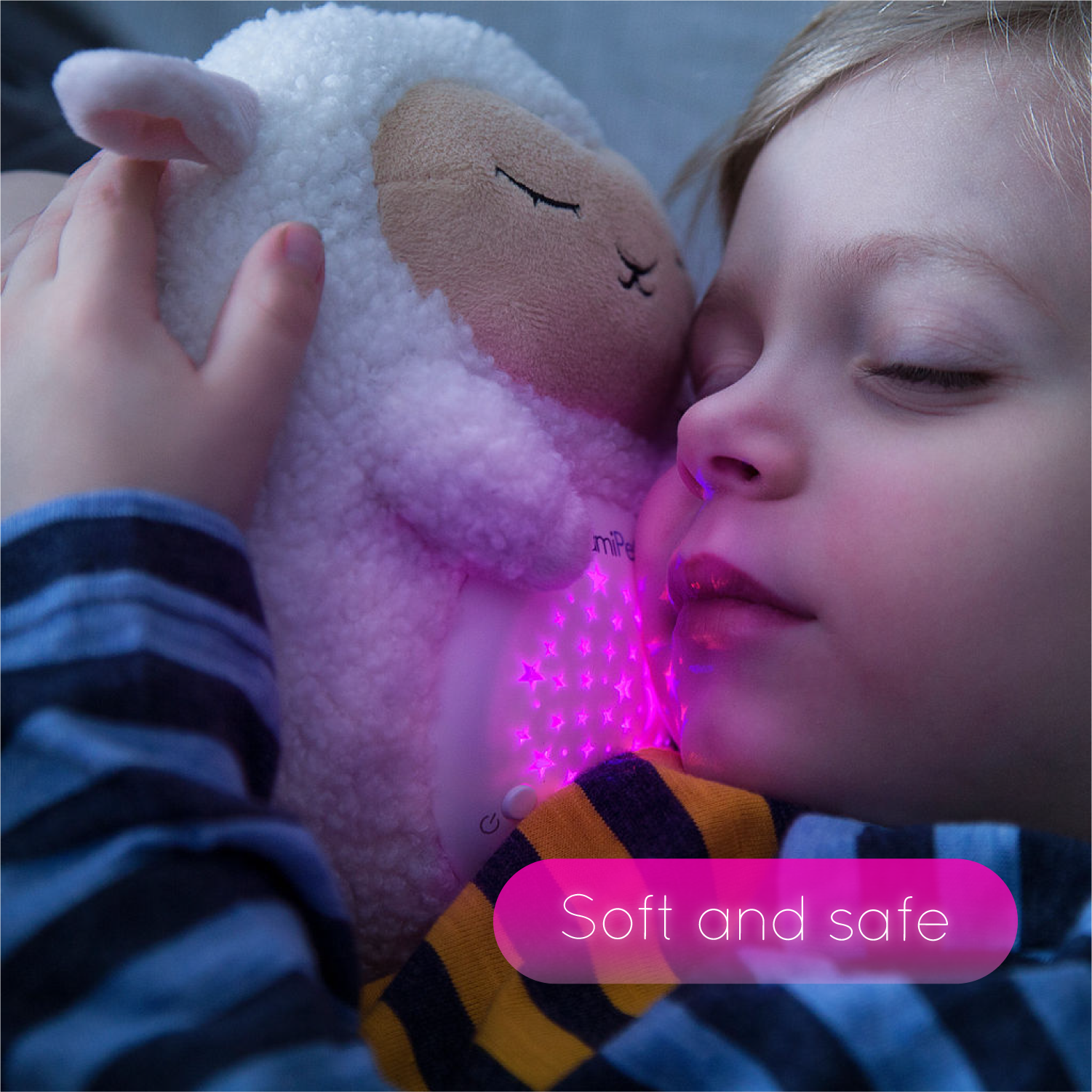 Lumieworld - Wholesale Night Light - Kids & Baby - Lumipets® Lamb Plush Sound Soother5