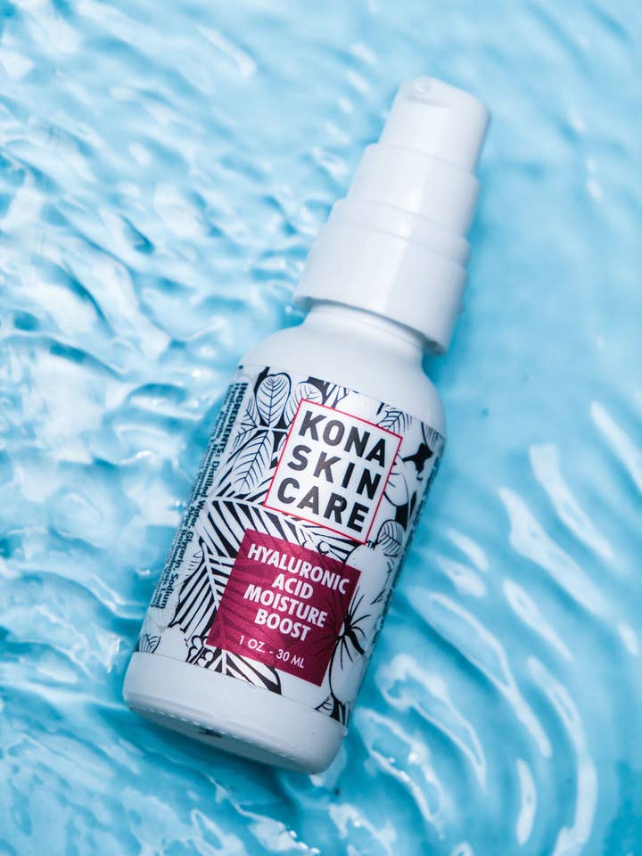 Hyaluronic Acid Moisture Boost Serum for wholesale by Kona Skin Care