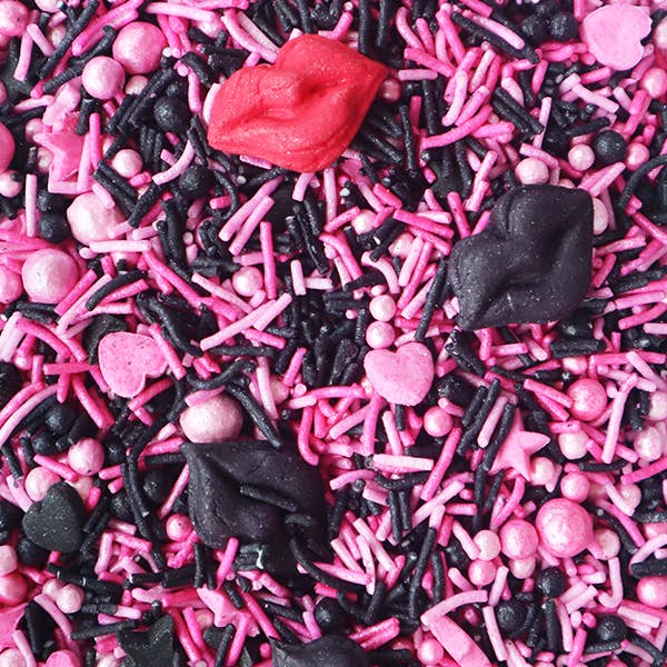 Edible Crystal Candy Perfect Sprinkle - Punk Rockstar for wholesale by Crystal Candy Unique Cake Decorations
