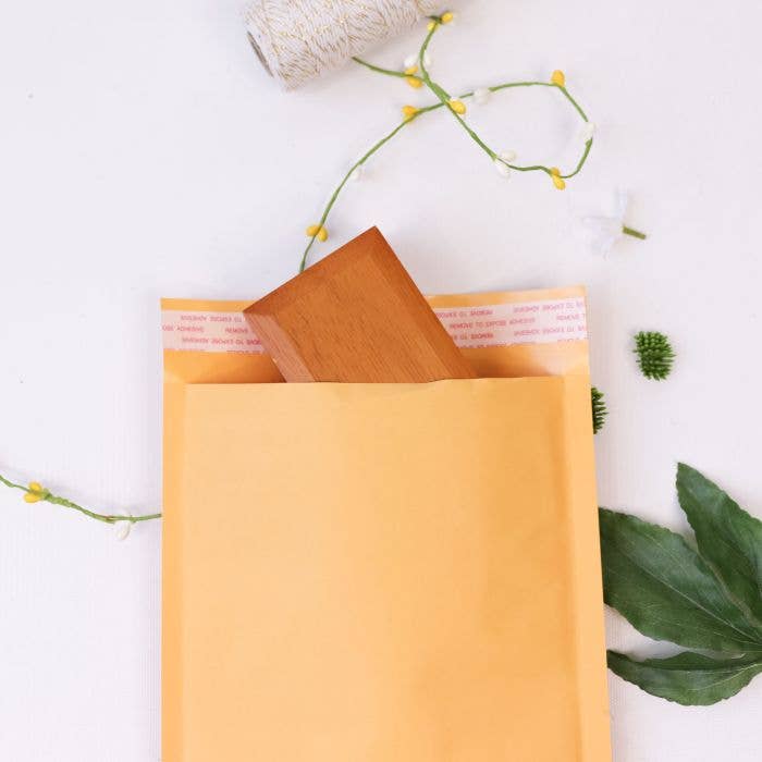 Eleven Fashion - Wholesale Envelopes - 4.25x8 Kraft Bubble Mailers2