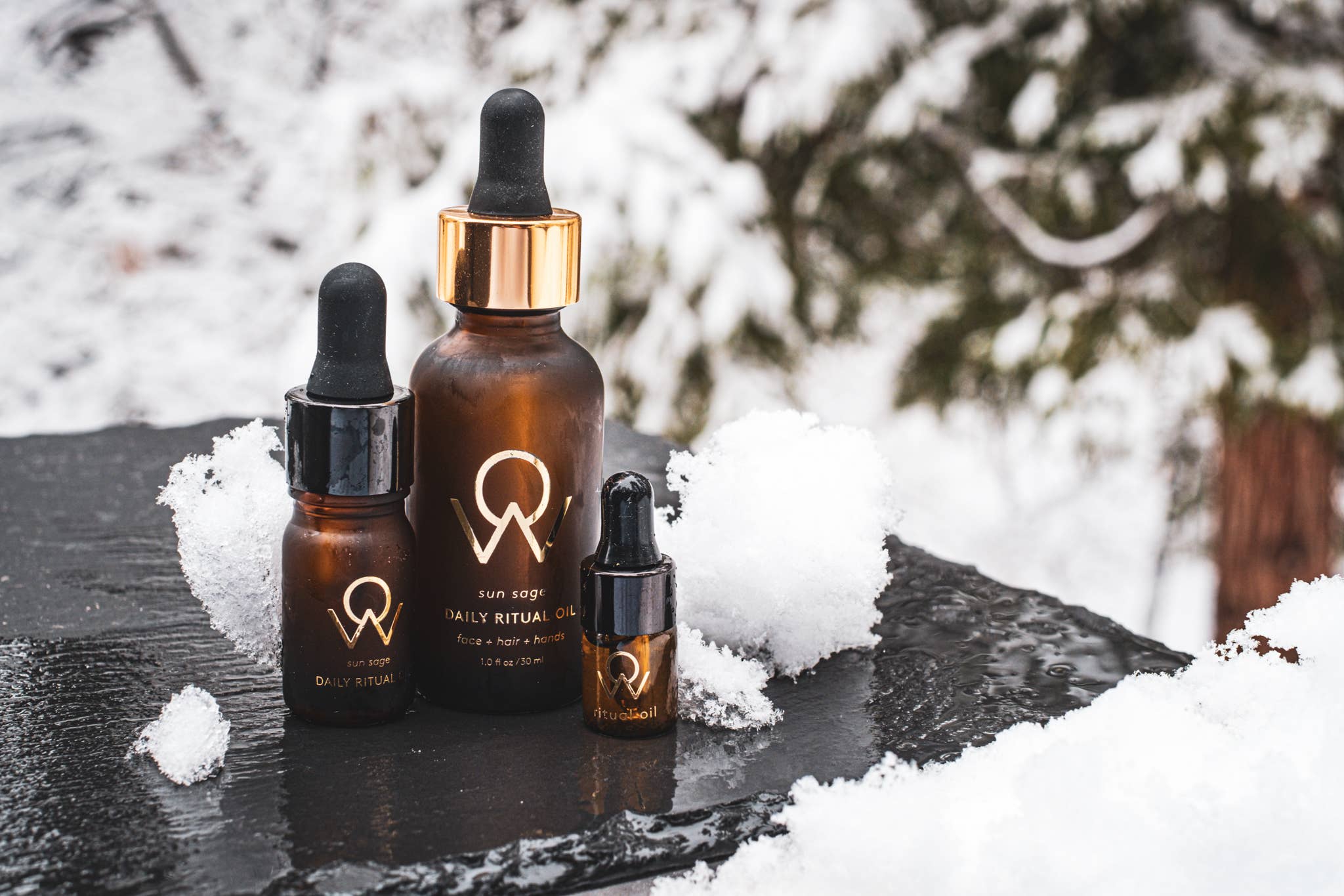 Wildland Organics - Wholesale Bath/Body Oil - Daily Ritual Oil  "Sun Sage"3