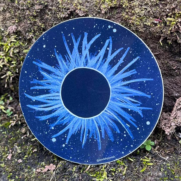 Made by Meish - Wholesale Sticker - Solar Eclipse Totality - Corona0
