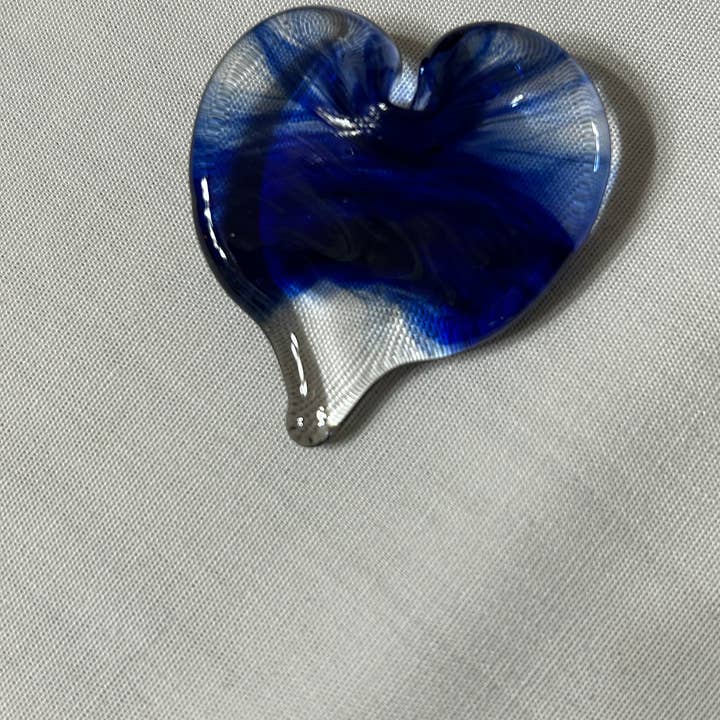 Terrapin Glass Gardens - Vente Décorations de table - Cœurs en verre sculptés à la main fabriqués aux États-Unis7