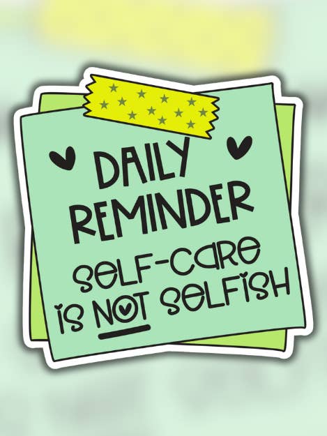 Autocollant Daily Reminder Post It Easy Peel pour la vente par Gordon Craftworks