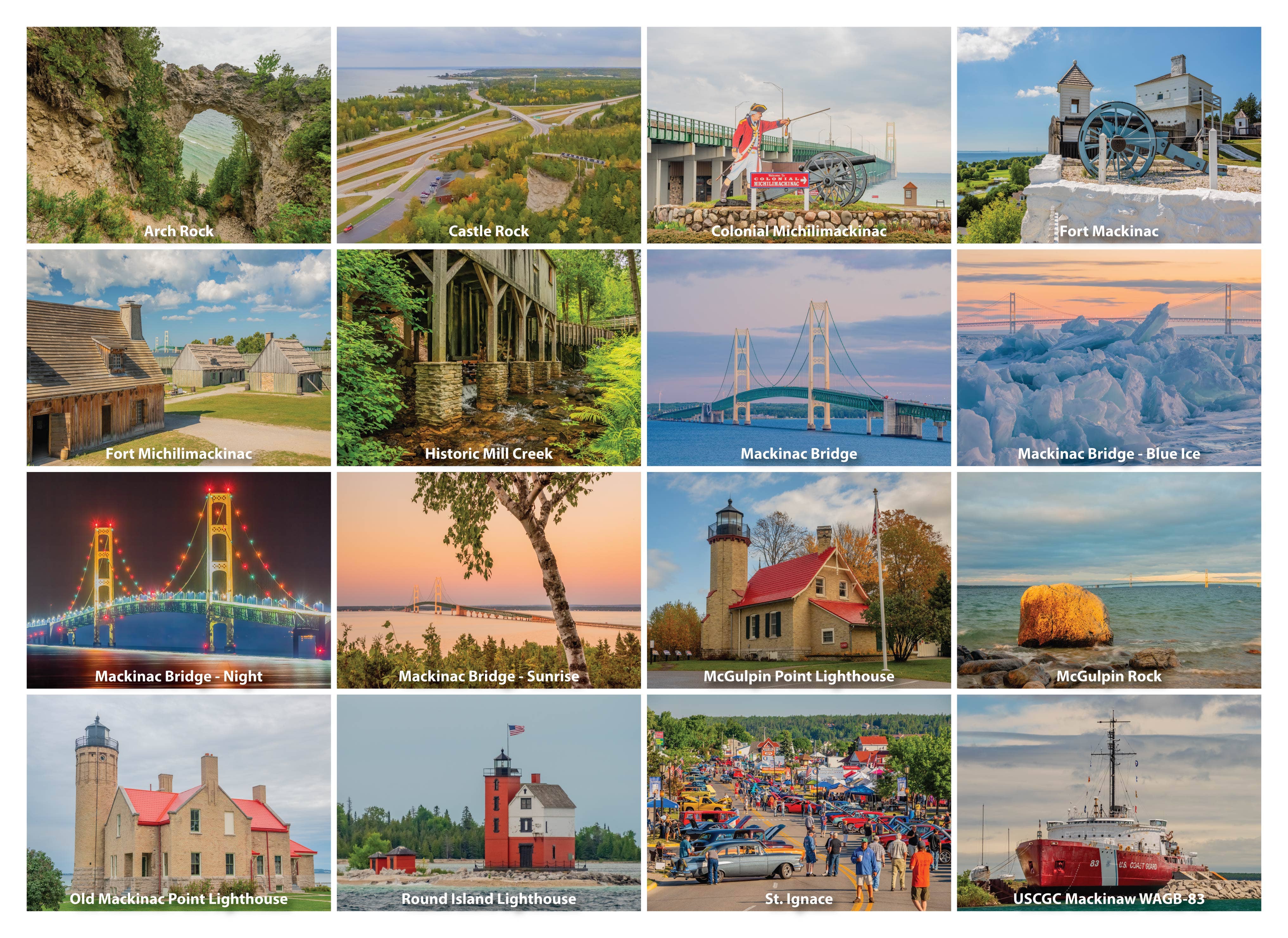 Phil Stagg Photography - Wholesale Puzzle - Adult - STRAITS OF MACKINAC - 1000 Piece Puzzle1