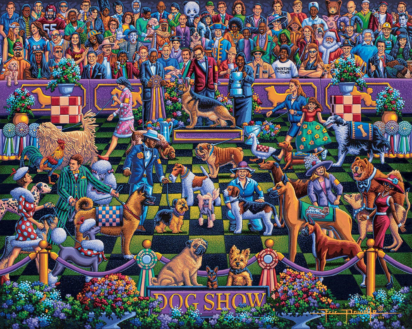 Boardwalk Puzzle Company - Wholesale Puzzle - Adult - Dog Show - Personal Puzzle - 210 Piece1
