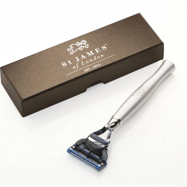 St James "Cheeky B'stard" Fusion Brushed Metal for wholesale by St James of London