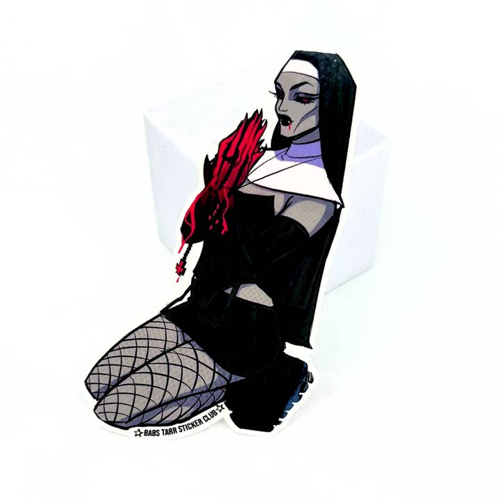 Suora Vampiro 02 // ADESIVO per la vendita all'ingrosso da parte di Babs Tarr