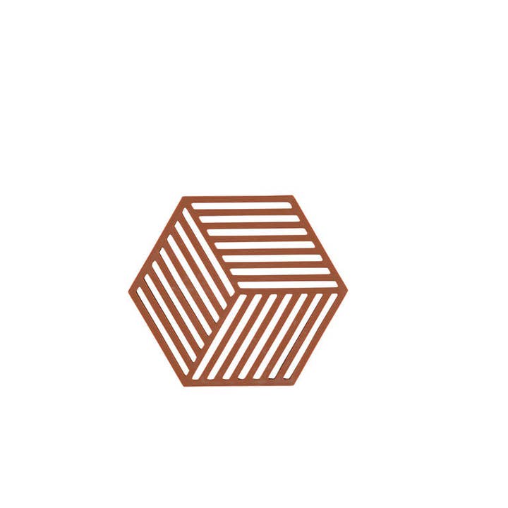 Forma House – wholesale Trivet – Zone Denmark - Trivet Hexagon Terracotta