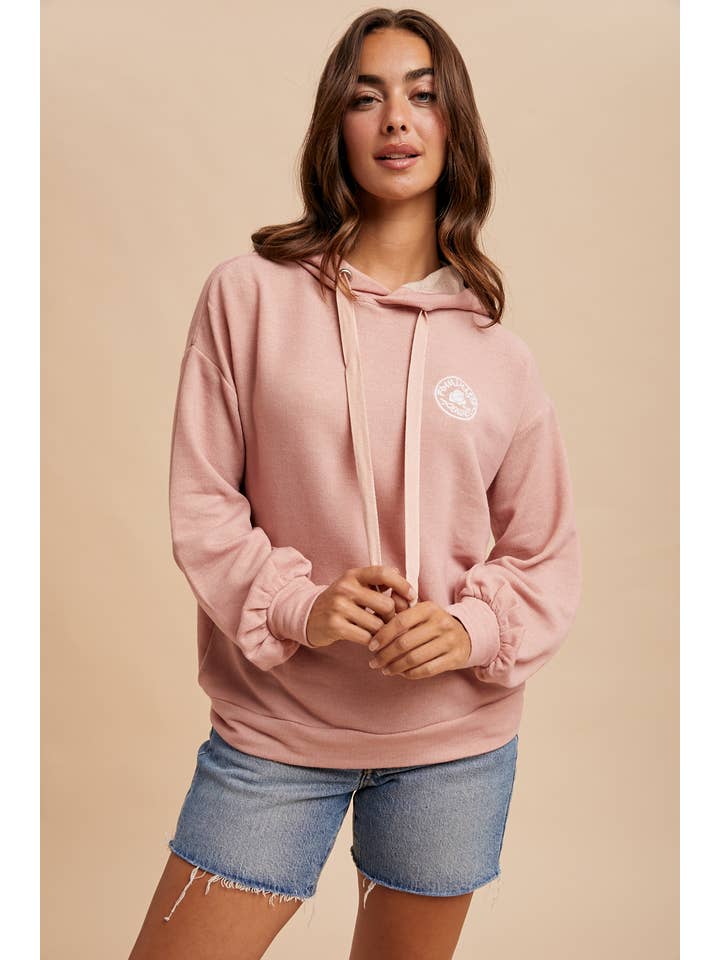 In Loom - Wholesale Hoodie - Women's - FRENCH TERRY EMBROIDERED HOODIE