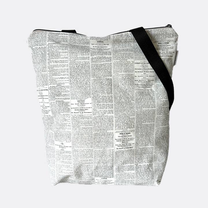 NEWSPAPER TOTE BAG for wholesale by LICHIS BLANCOS