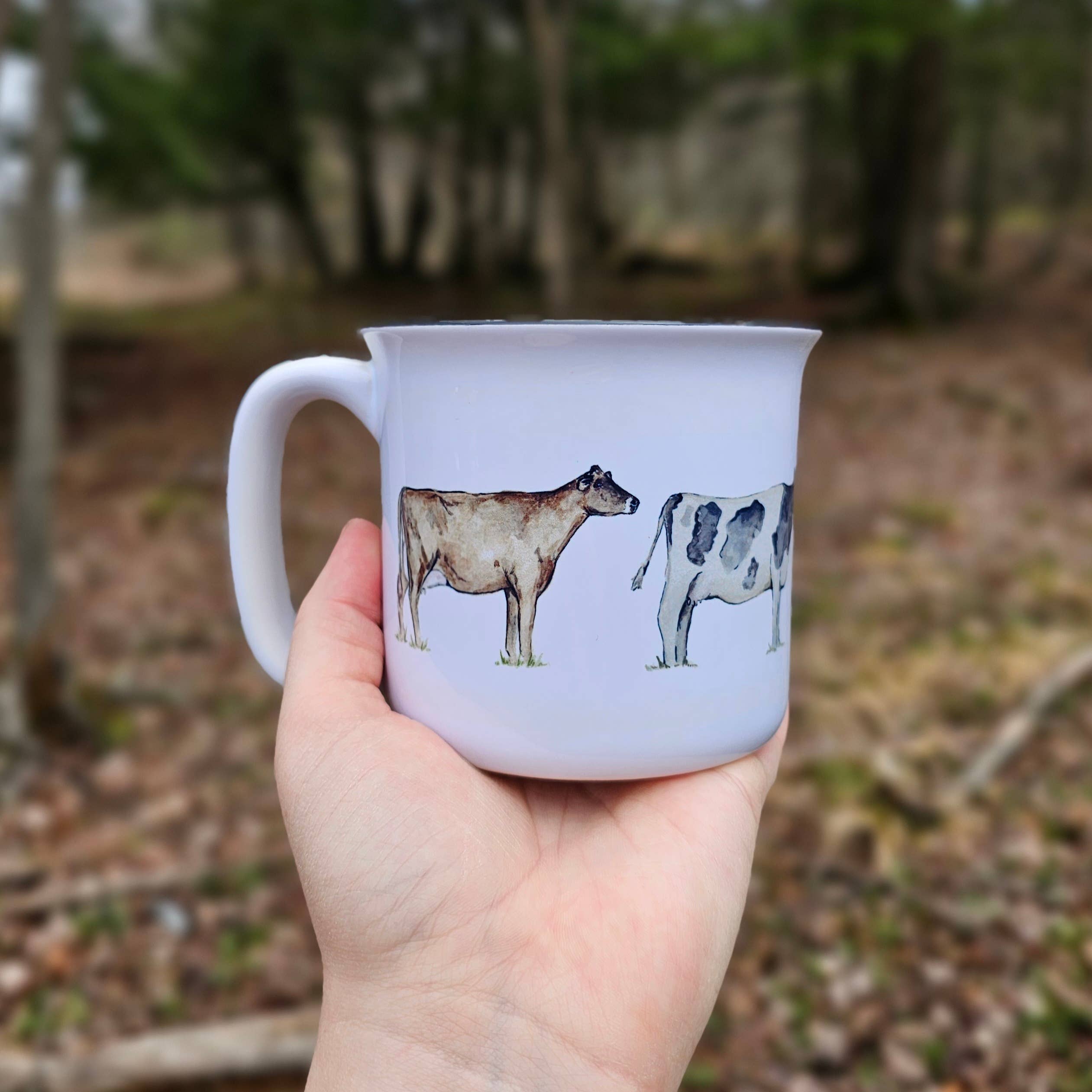 The Cranberry Finch - Wholesale Coffee Mug - Cow Lover Coffee Mug5