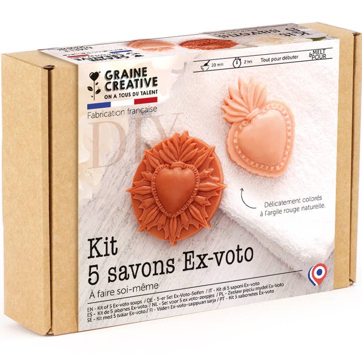 KITS 5 SOAPS EX VOTO and other Purchase Wholesale set savon. Free Returns & Net 60 Terms on Faire trending on Faire.