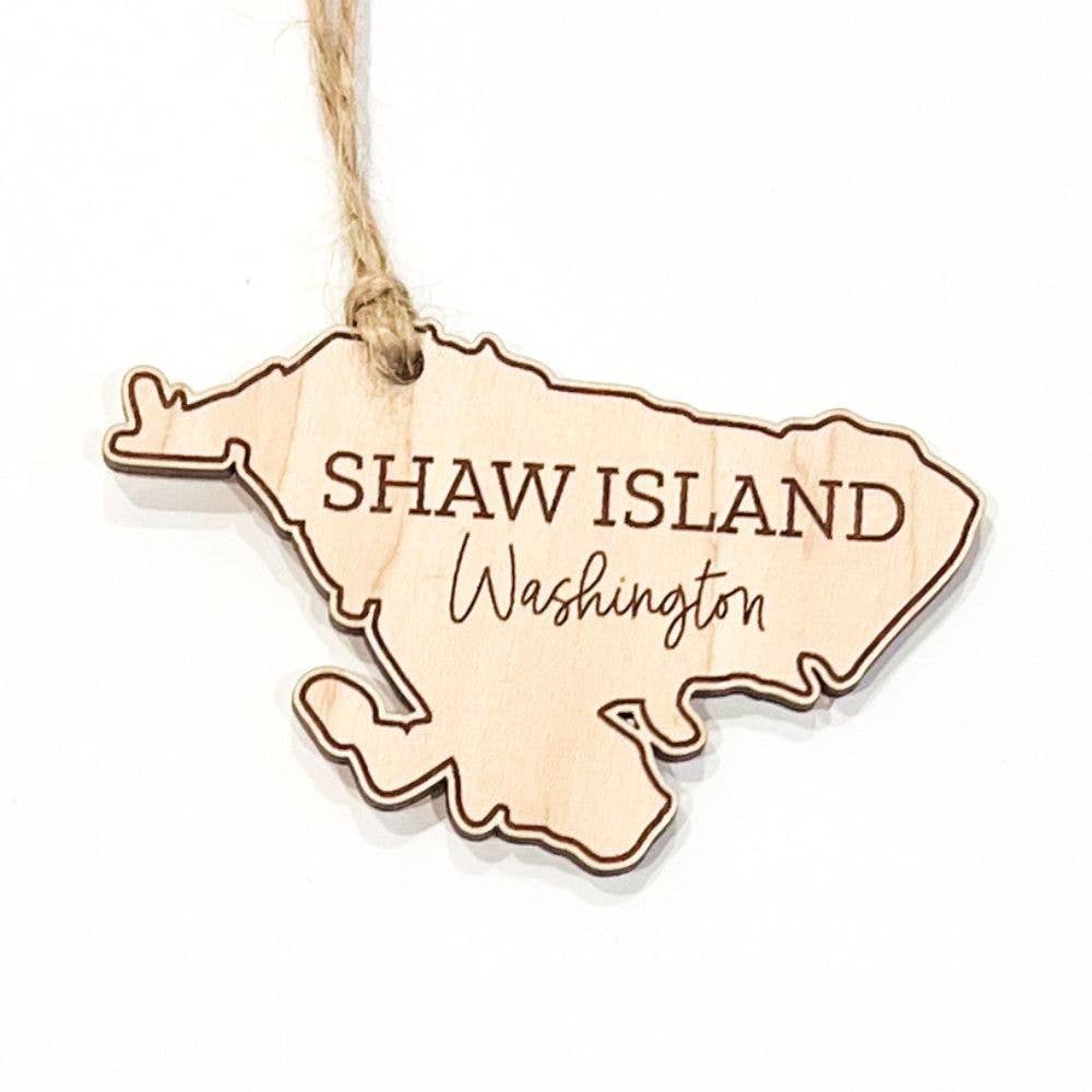 Wild Larch Creative - Wholesale Ornament - CUSTOM Wood Ornament | Custom Christmas Wood Ornament Eco23