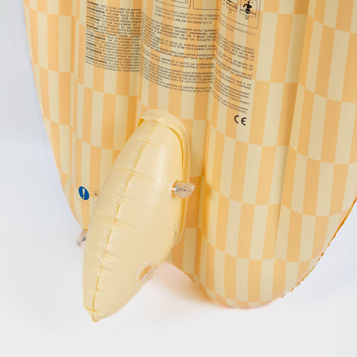 Flamingueo - Vendita all'ingrosso Accessori da spiaggia - Tavola da surf gonfiabile gialla della collezione Sorbetto4