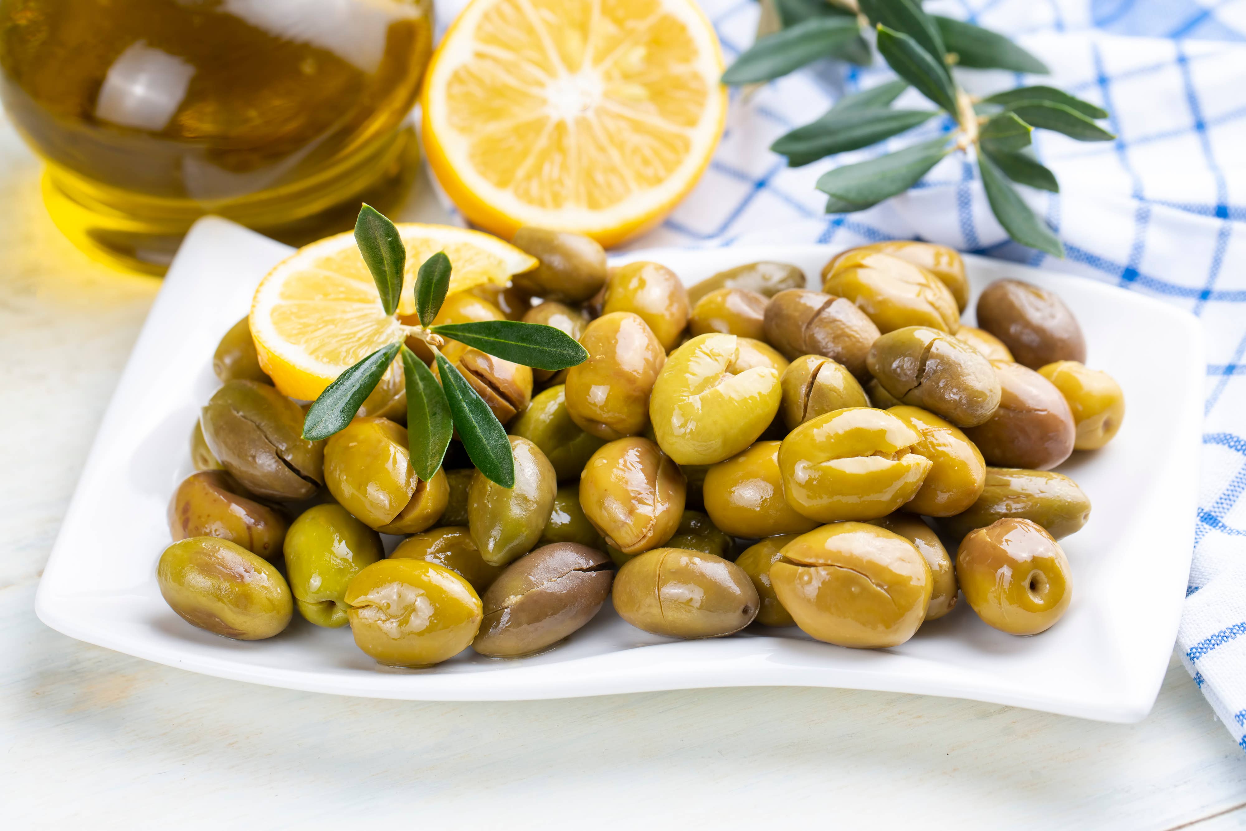 almasicily - Vente Olives - Olives vertes marinées - Seau 2,5 kg1