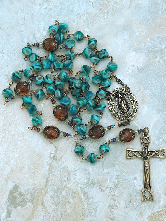 Rosario in bronzo BRR66 per la vendita all'ingrosso da parte di Contreras Designs