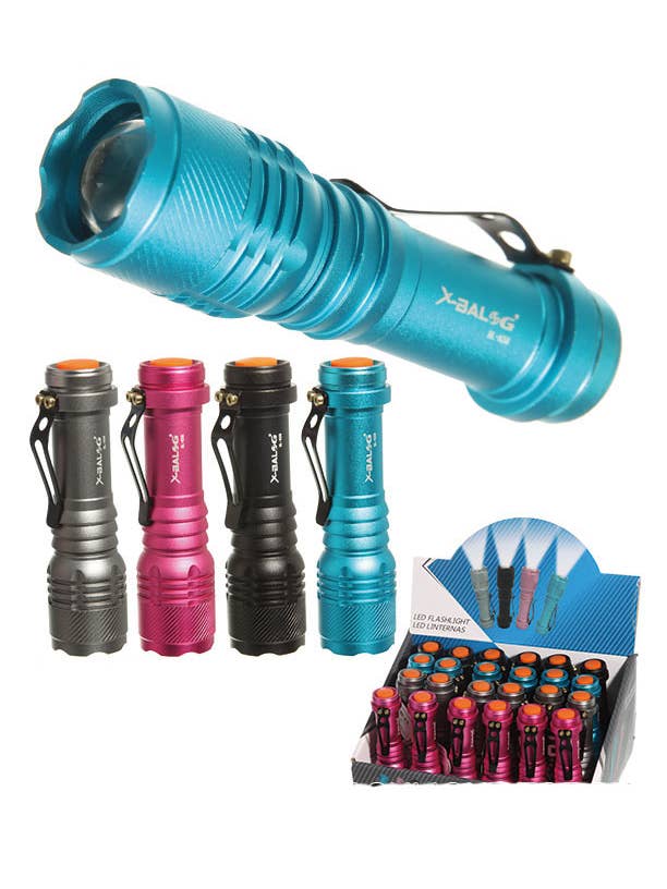 Zoomable LED Flashlight Torch for wholesale by Puka Creations