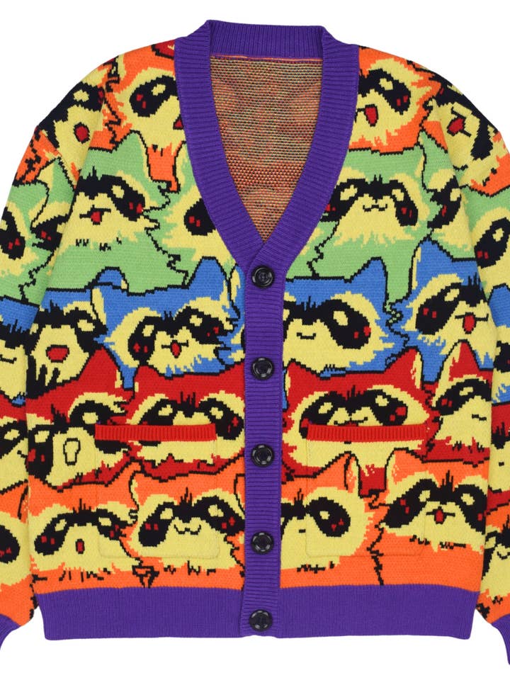 Steady Hands - Vendita all'ingrosso Cardigan - Donna - Cardigan Procione Arcobaleno