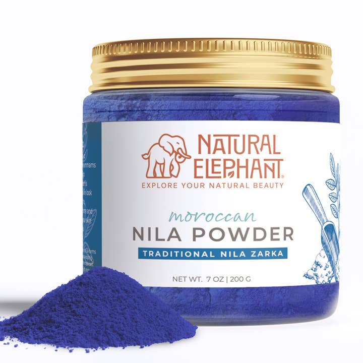 Marokkanisches Nila Indigo Pulver für den Großhandel von Natural Elephant