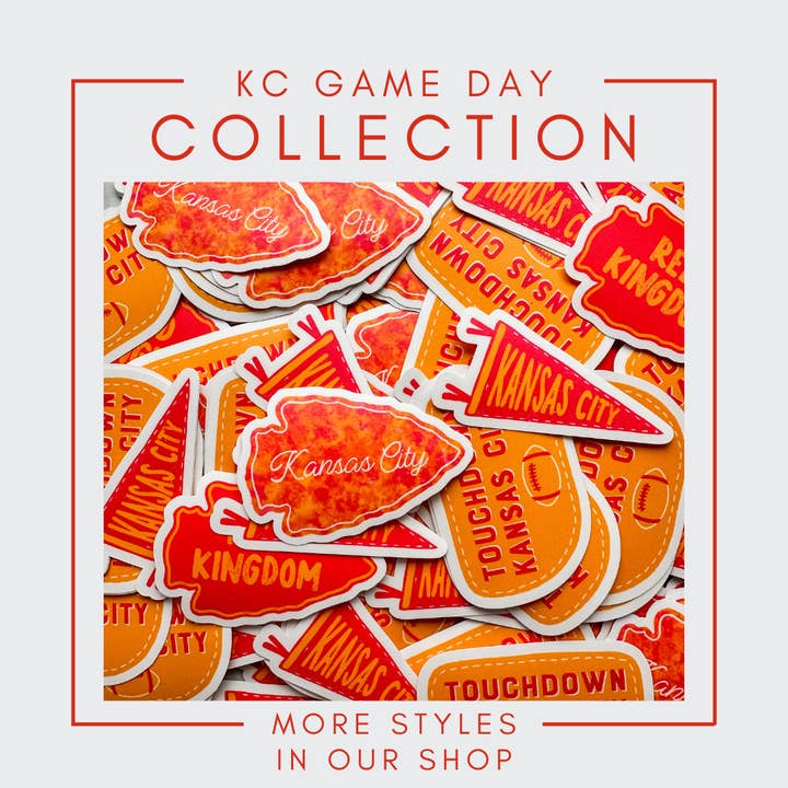 Stellar Gifts & Goods Wholesale - Vente Autocollant - Autocollants de football KC - Flèche du Royaume Rouge Imperméable3