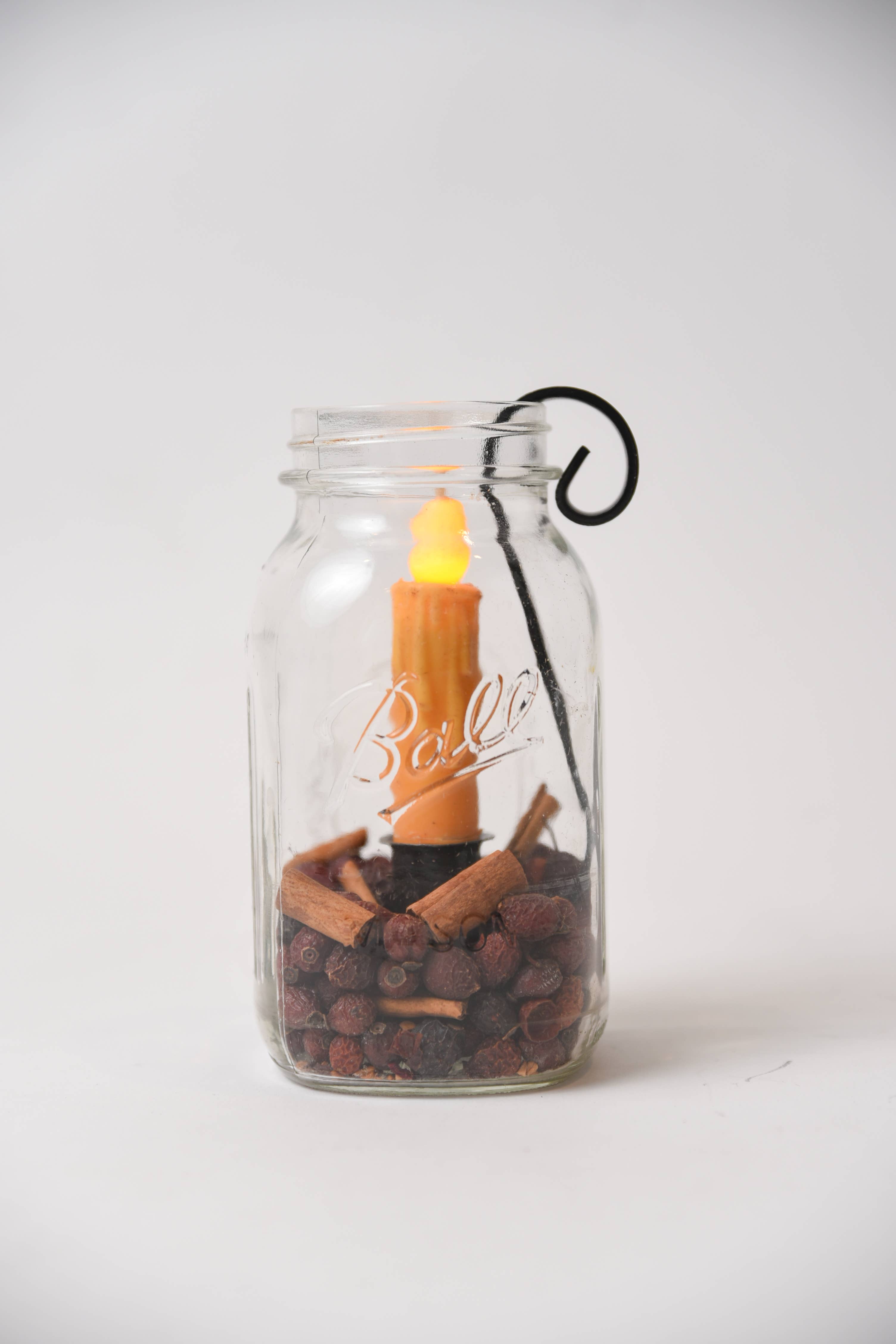 LMS Wholesale - Vendita all'ingrosso Portacandele - Portacandele conico in barattolo di quarzo nero di ferro1