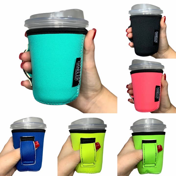 Manicelli per caffè piccoli e medi a tinta unita™ per la vendita all'ingrosso da parte di Drink Handlers