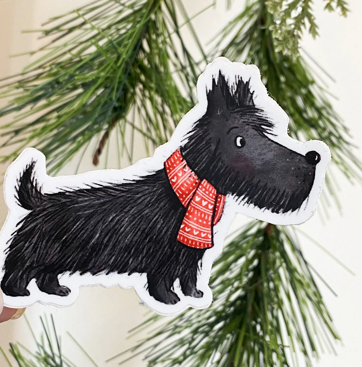 Forest & Fauna Paper Co. – wholesale Klistermärke – Scottish Terrier klistermärke1