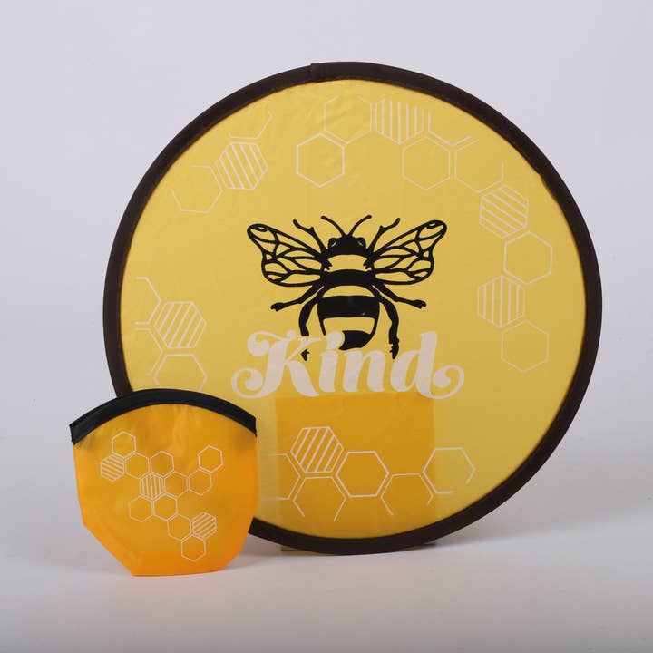 Foldable Hand Fan Bee Kind Pk6 for wholesale by Swanson Christian Products