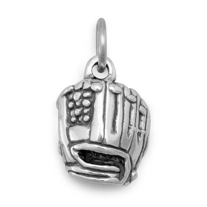 Baseball Mitt/Glove Charm for wholesale by Silver Stars Collection