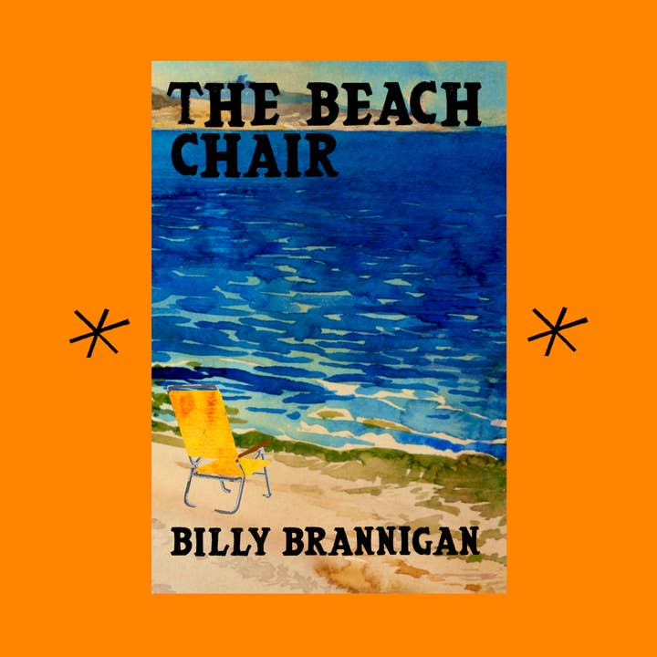 The Beach Chair, by Billy Brannigan for wholesale by Bottlecap Press