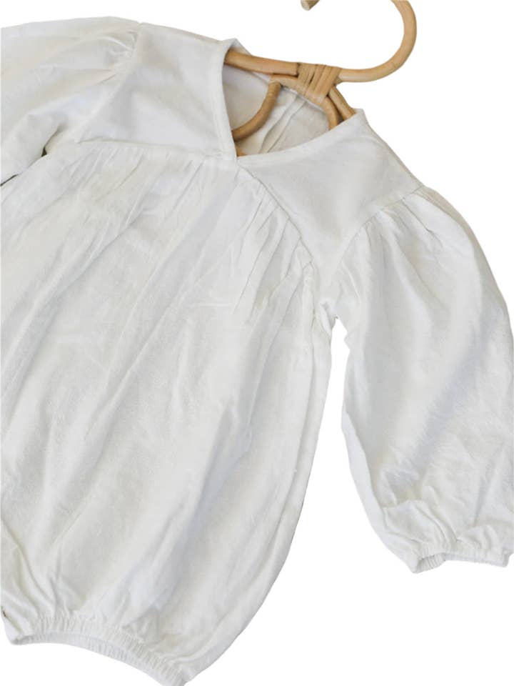 ntrl co. - Wholesale Bodysuit (Non-Footed) - Baby - Chloe Bubble Romper | MUST-HAVE piece for any child's closet