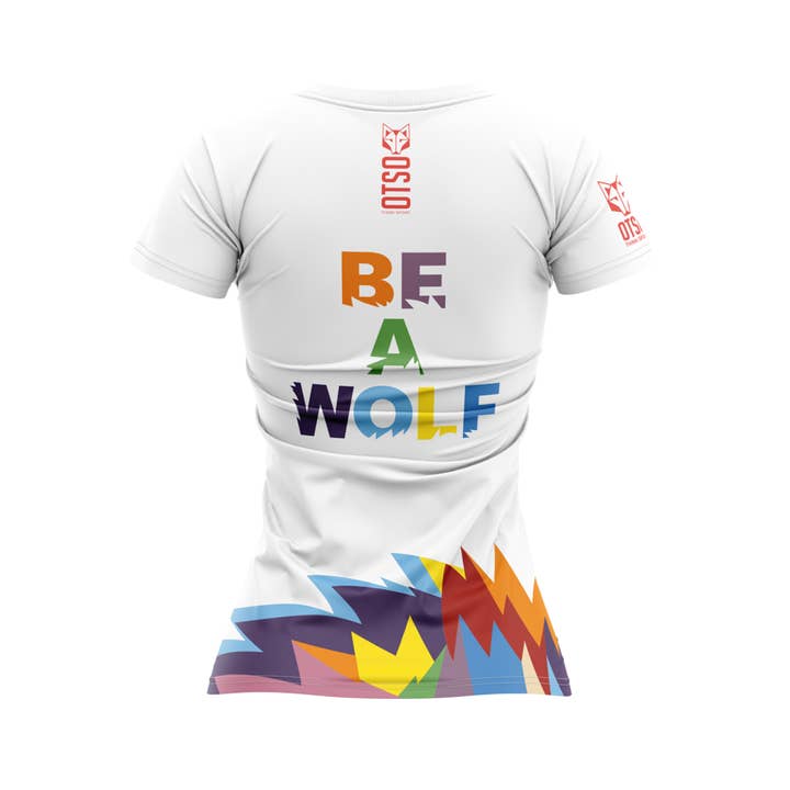 OTSO - Wholesale Screen Printed T-Shirt - Women's - Women's short sleeve t-shirt - Be A Wolf1