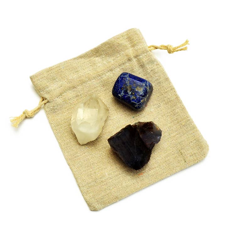 Kaia & Crystals - Wholesale Spiritual Stone/Crystal - Third Eye Crystal Kit - Intuition & Clarity1