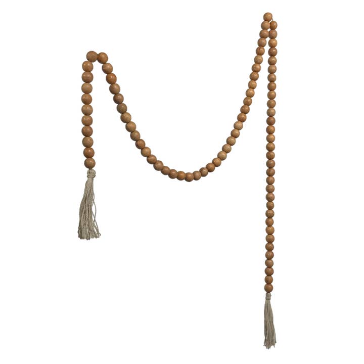 Wilco Home - Wholesale Slingers - 90" WD BOHO Bead Garland voor Kerstmis, herfst en elke dag36