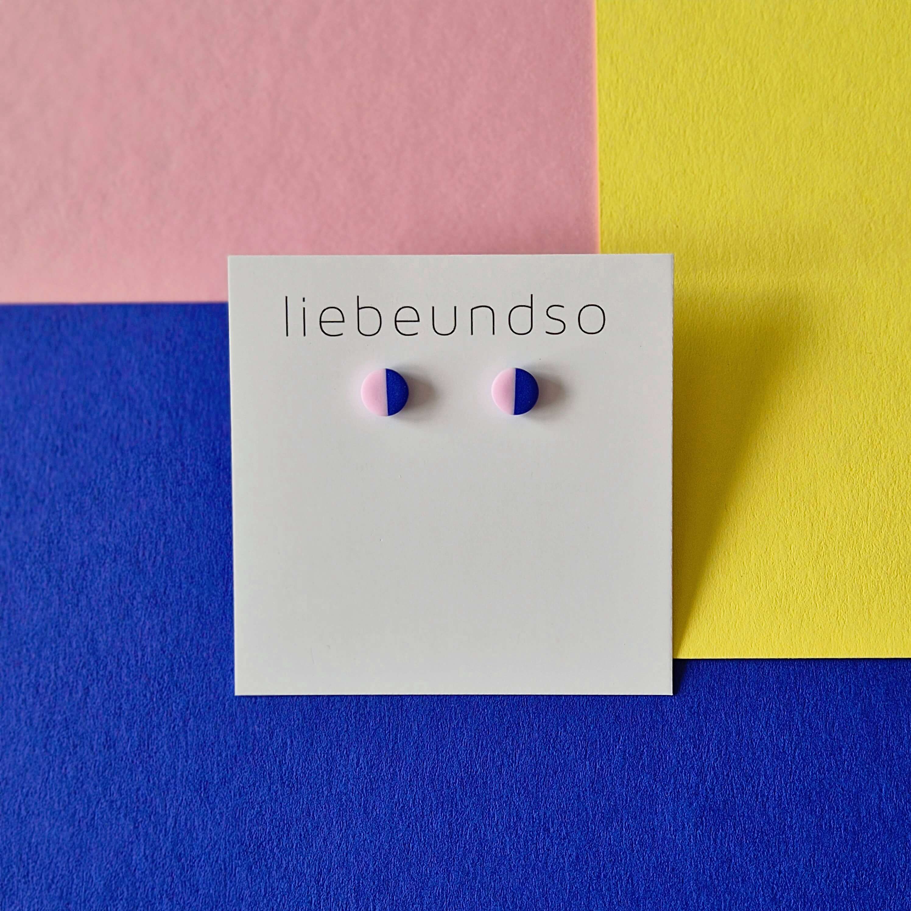 liebeundso - Vendita all'ingrosso Orecchini a bottone - due volte spina1