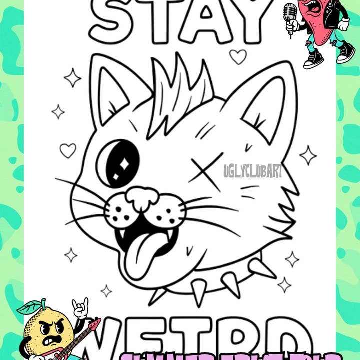 Mindful Colorings - Wholesale Colouring and activity book – adult - Coloring & Activity Book: Summer Fruit Tour8